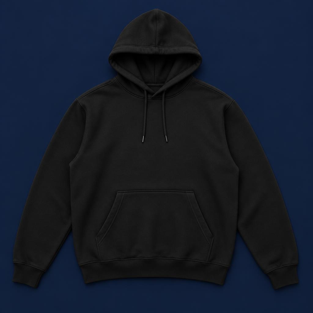 Hoodie — Svart
